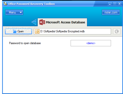 office password recovery key